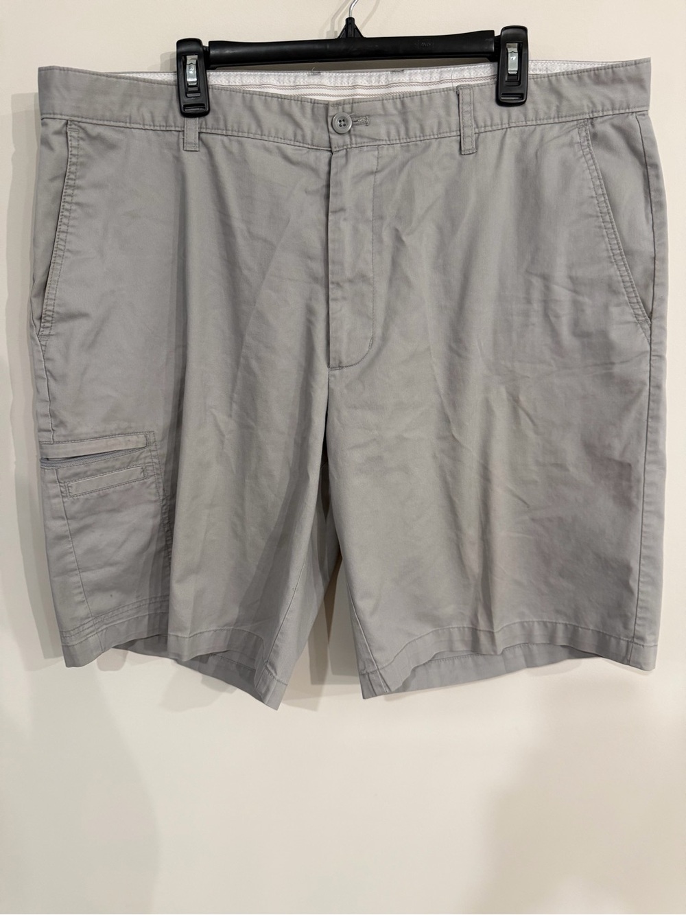 Greg Norman Collection Light Gray Cargo Shorts